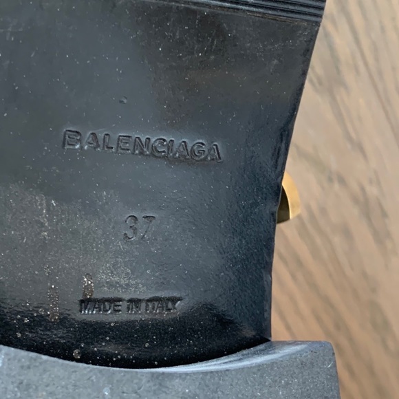 Balenciaga Ceinture Cutout Boots - Picture 12 of 13